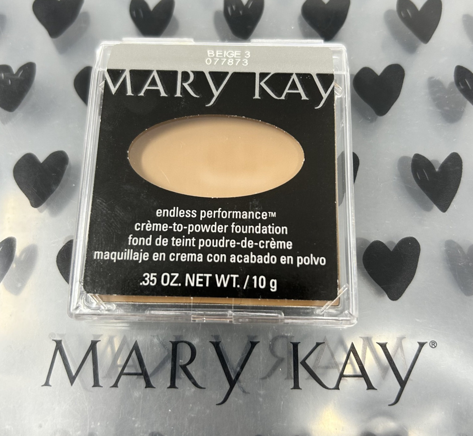 Mary Kay Endless Performance Creme to Powder Foundation Beige 3 077873 NEW