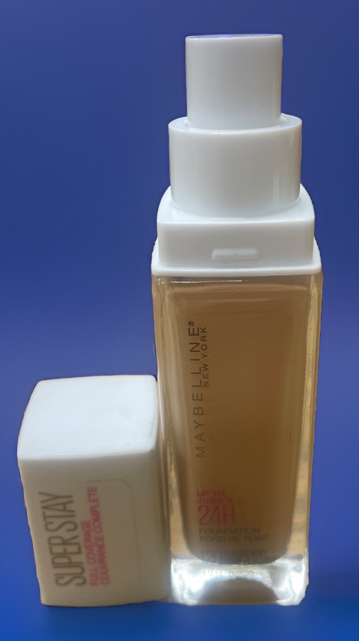 Maybelline Superstay Full Coverage 24HR Foundation 120 Classic Ivory Read!