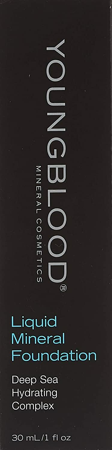 Youngblood liquid Minerals Foundation – Pebble 1 oz / 30 ml