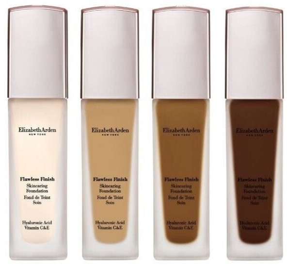 Elizabeth Arden Flawless Finish Foundation Hyaluronic Acid Vitamin C- CHOOSE!