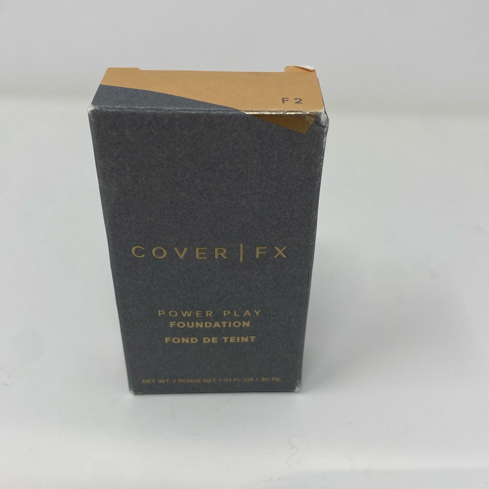 Cover FX Power Play Foundation F2 Fair-Light 1.01oz/30mL