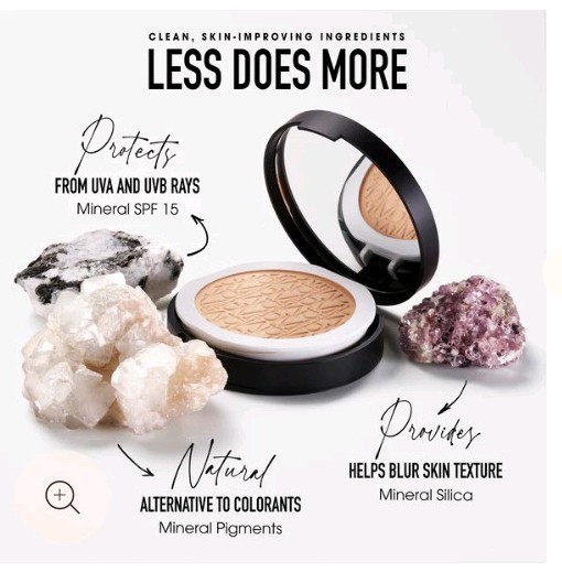 New Bareminerals Original Pressed Powder Foundation in 07 Golden Ivory