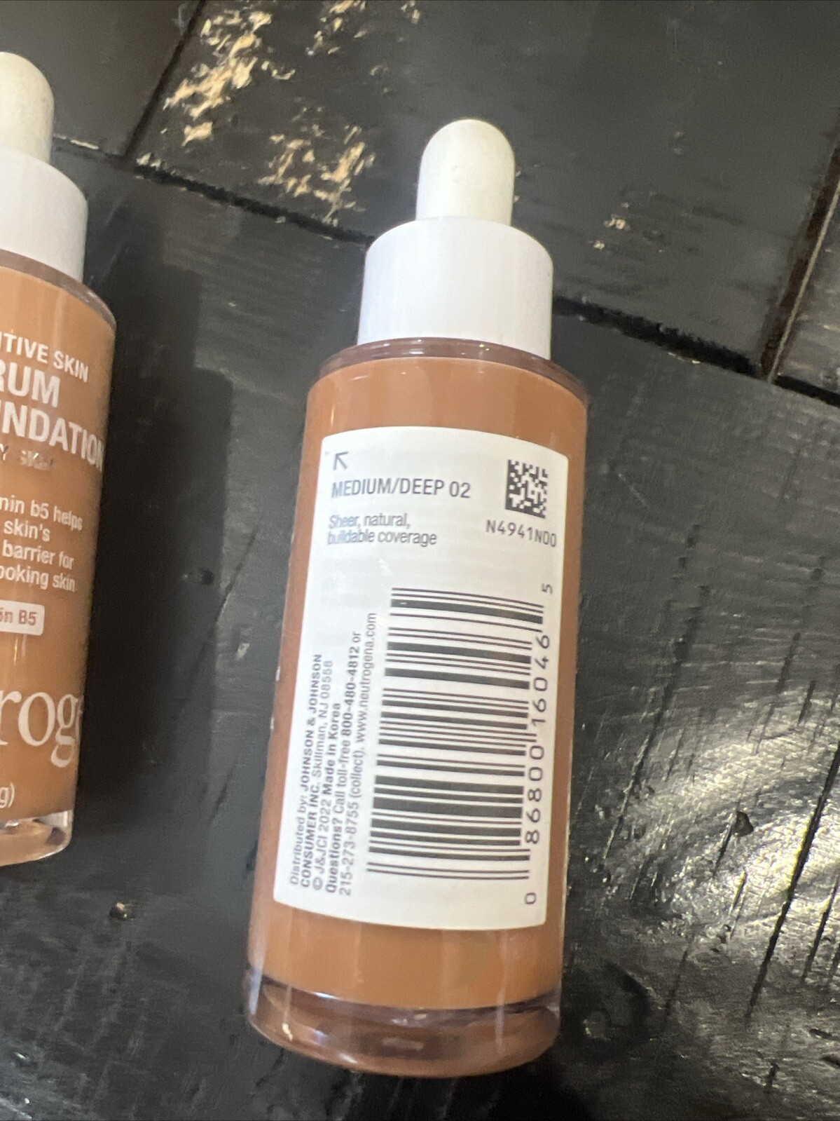 Lot of 3- Neutrogena Healthy Skin Sensitive Skin Serum Foundation-CHOOSE SHADE