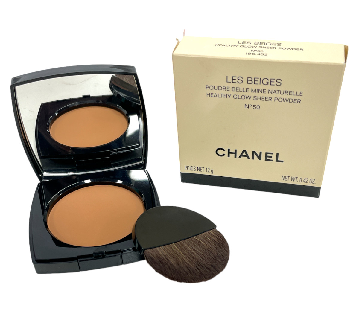 Chanel Les Beiges Healthy Glow Sheer Powder SPF25/PA++ (No50) (12g/0.42oz) NEW