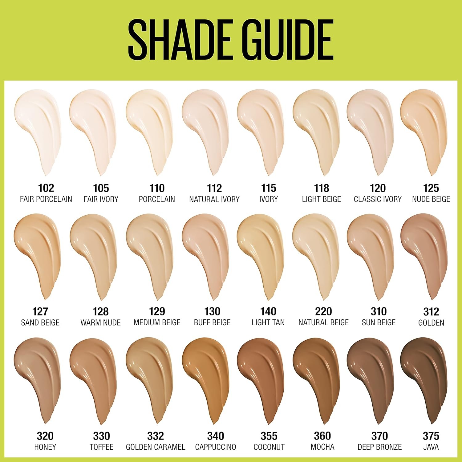 Maybelline Superstay Full Coverage 30HR Foundation 310 Sun Beige