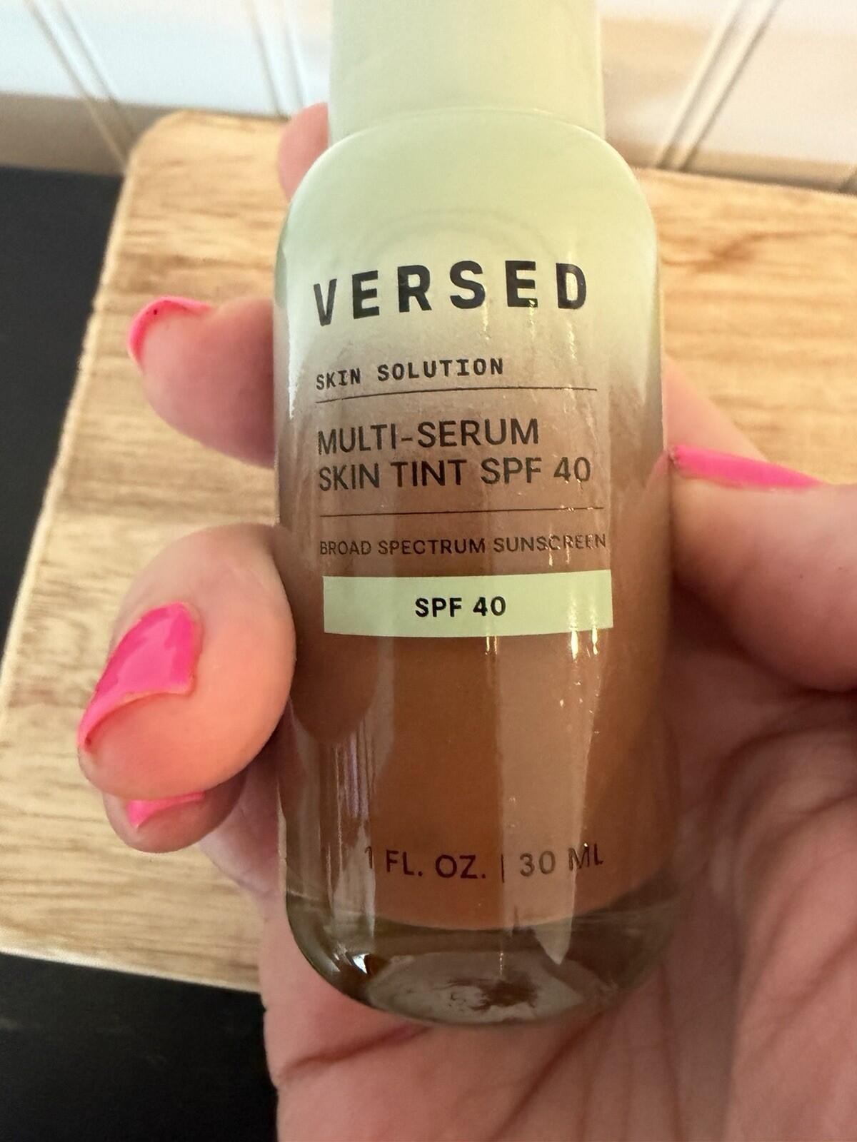 Versed Multi-Serum Skin Tint SPF 40 Broad Spectrum 12W 1 fl oz/30 mL