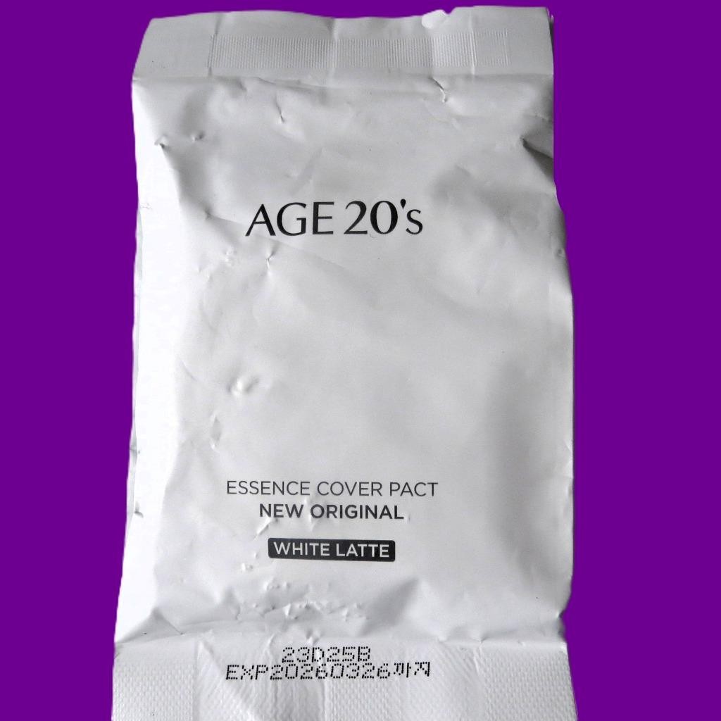 Age 20’s Twenties White Latte Cover Pact Refill Foundation Premium Makeup SPF50+