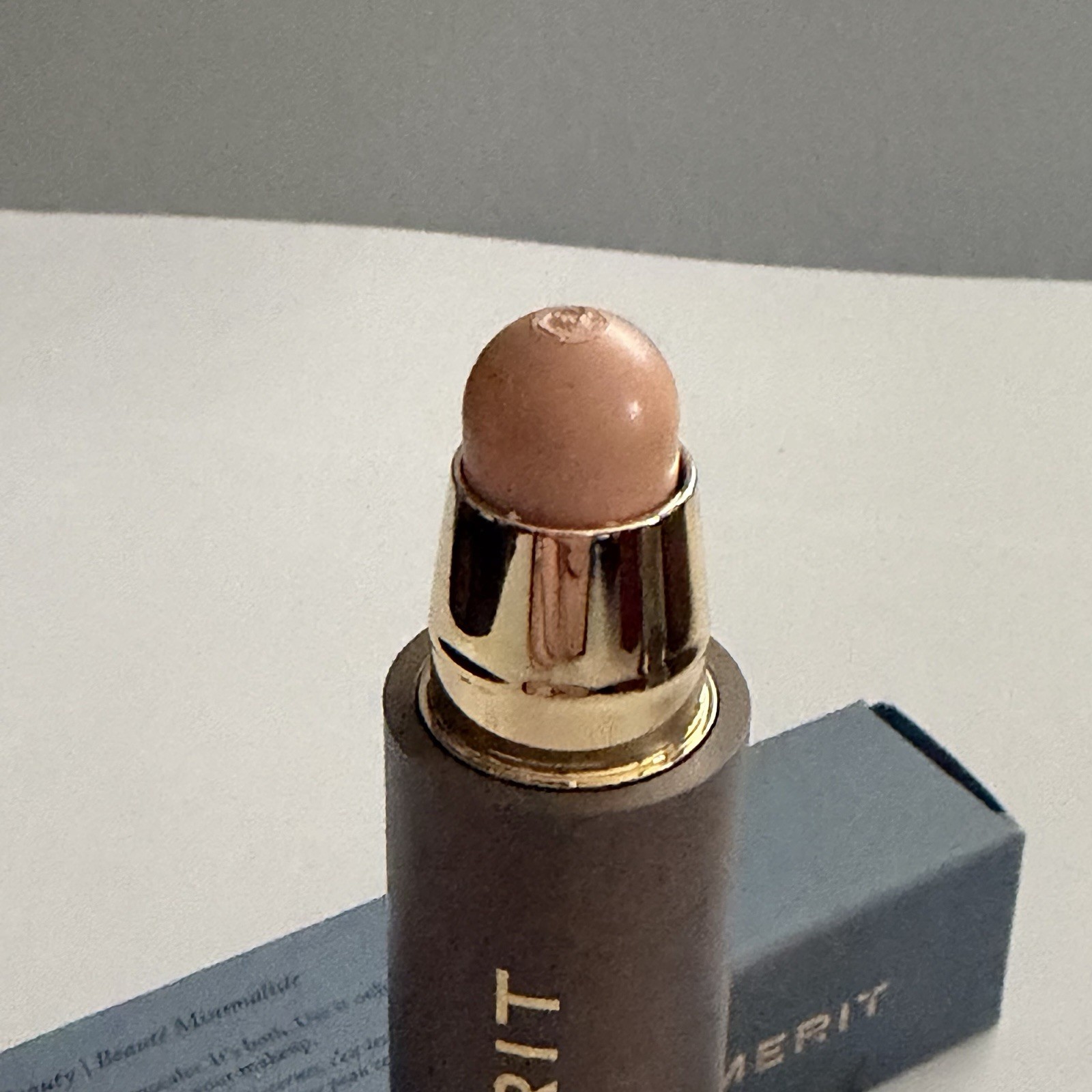 MERIT The Minimalist Perfecting Complexion Stick Foundation Concealer Dune New