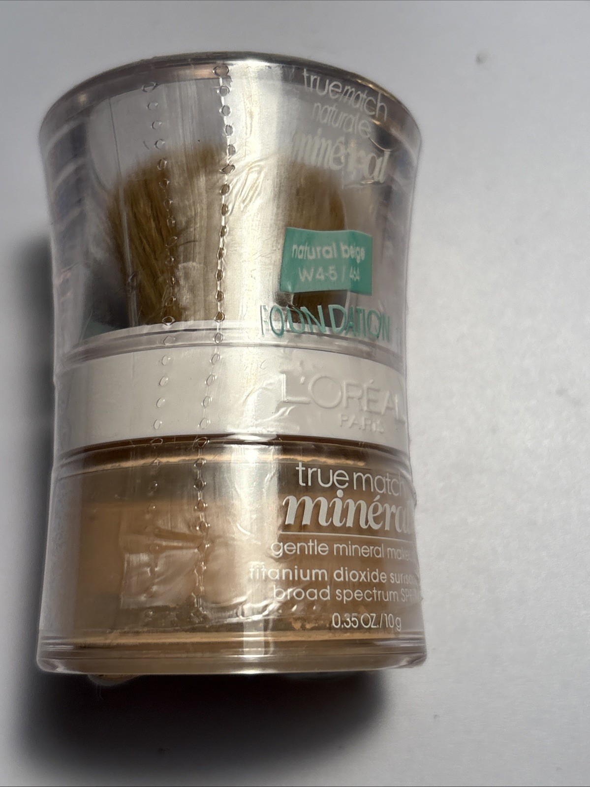 L’OREAL True Match Mineral Powder Foundation Natural Beige W4-5/464 New Sealed