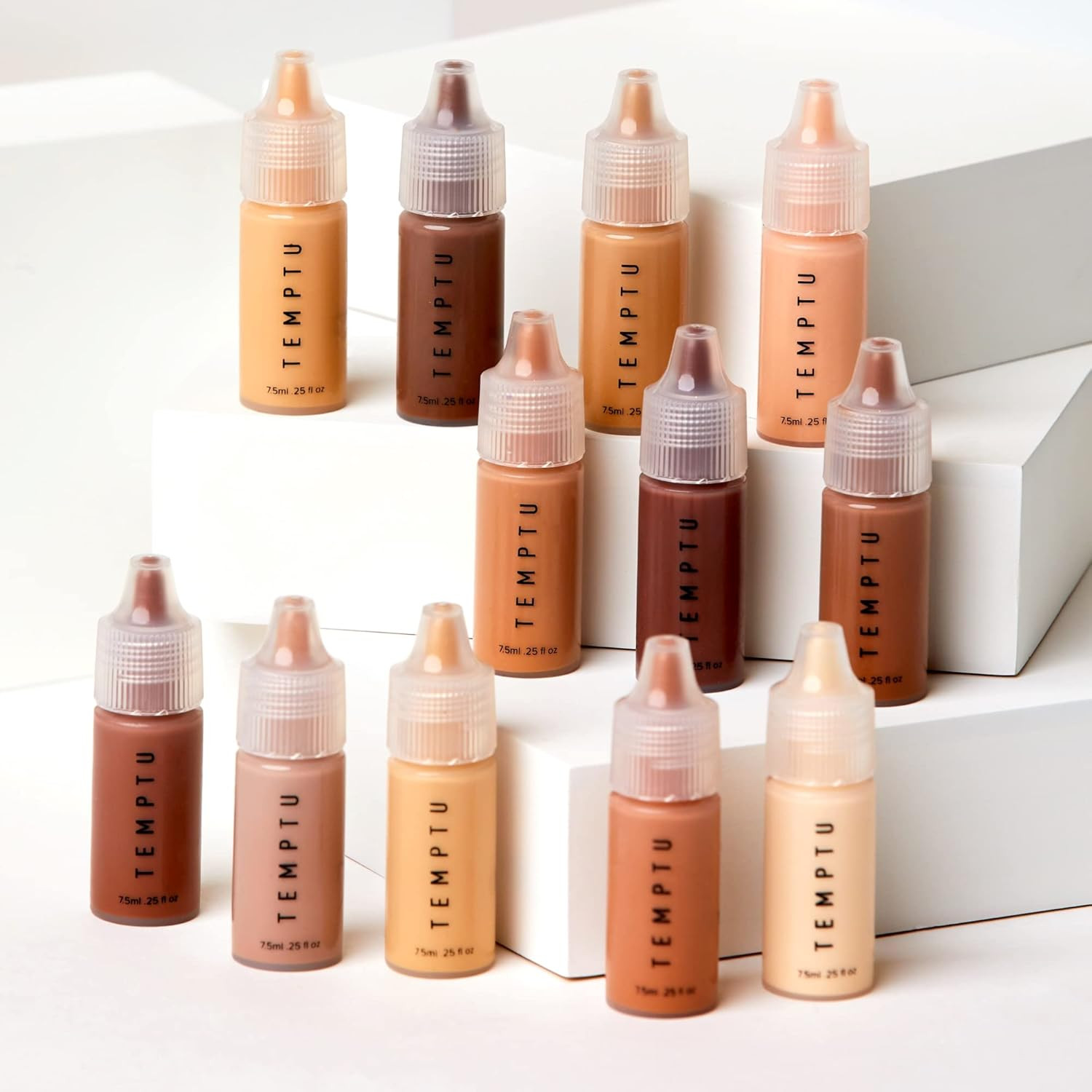 S/B Silicone-Based Airbrush Foundation: Professional Long-Wear Liquid Makeup, Sh