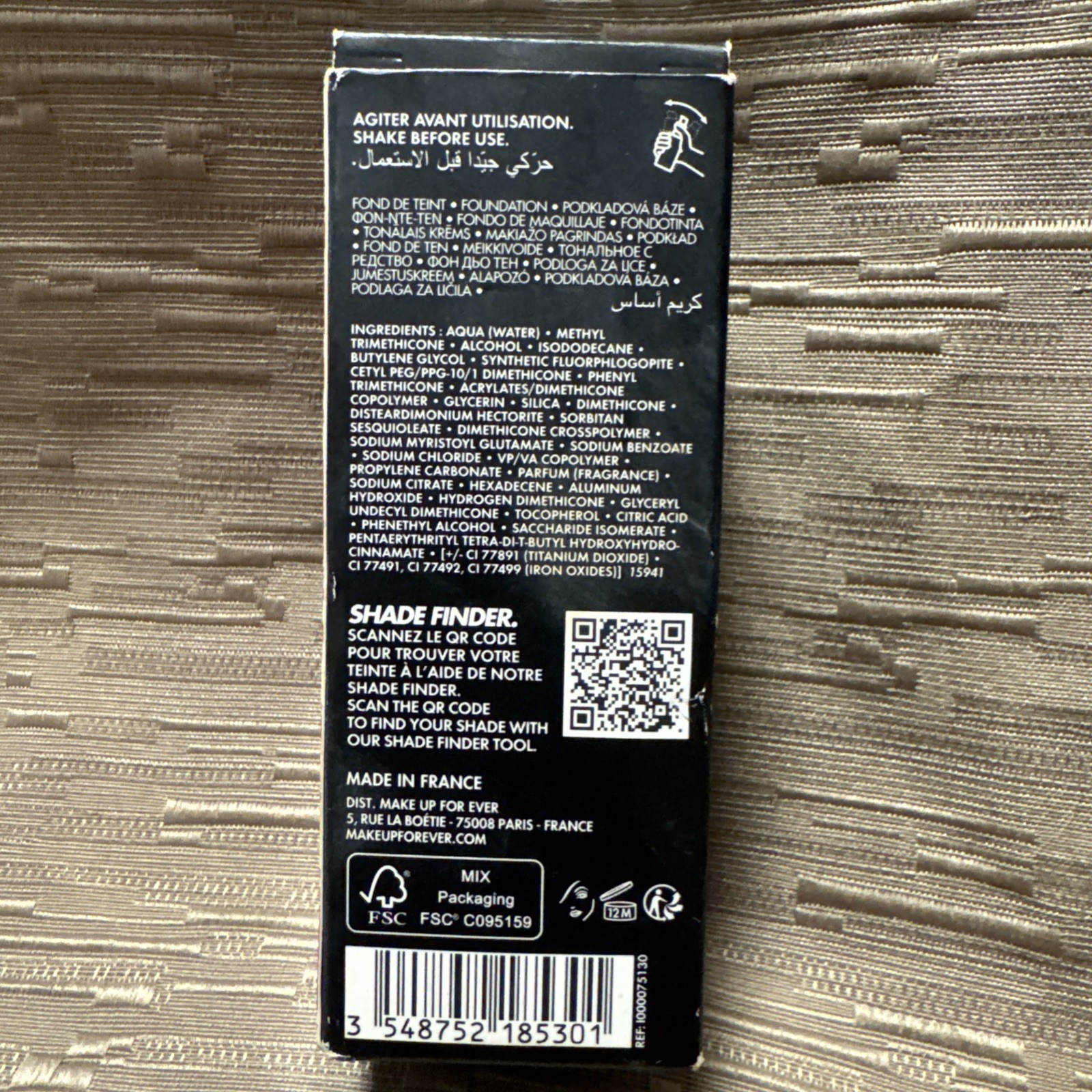 Makeup for Ever HD Skin Full Cover Foundation 2Y30 (Y345) Full Size 30ML 1 oz