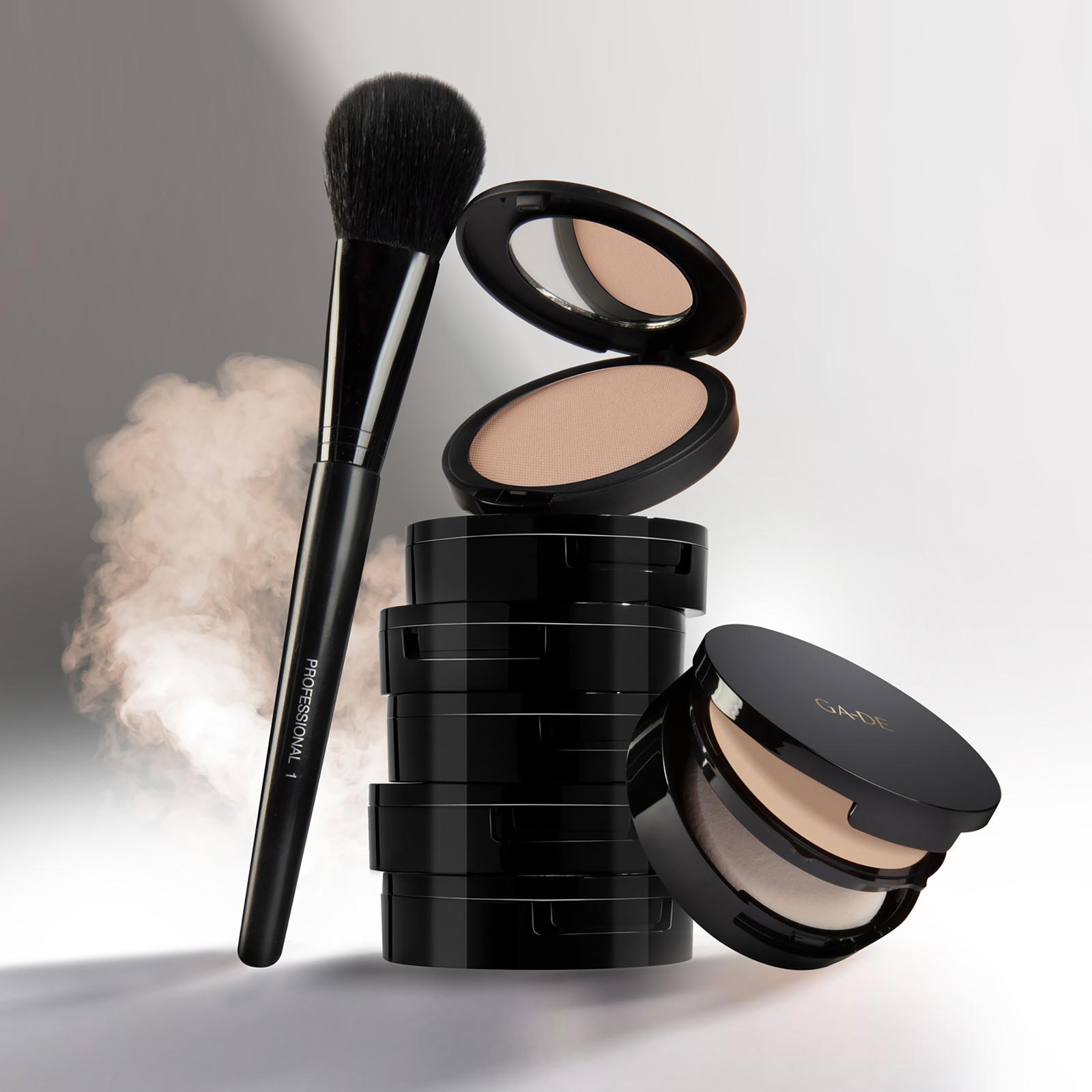 2 Pack High Performance Compact Foundation SPF 25 – 03 Beige by GA-DE – 0.42 oz