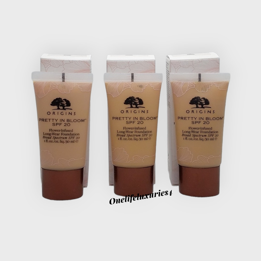 ORIGINS PRETTY IN BLOOM SPF20 *CHOOSE YOUR LONGWEAR FOUNDATION SHADE* 1 Oz NEW