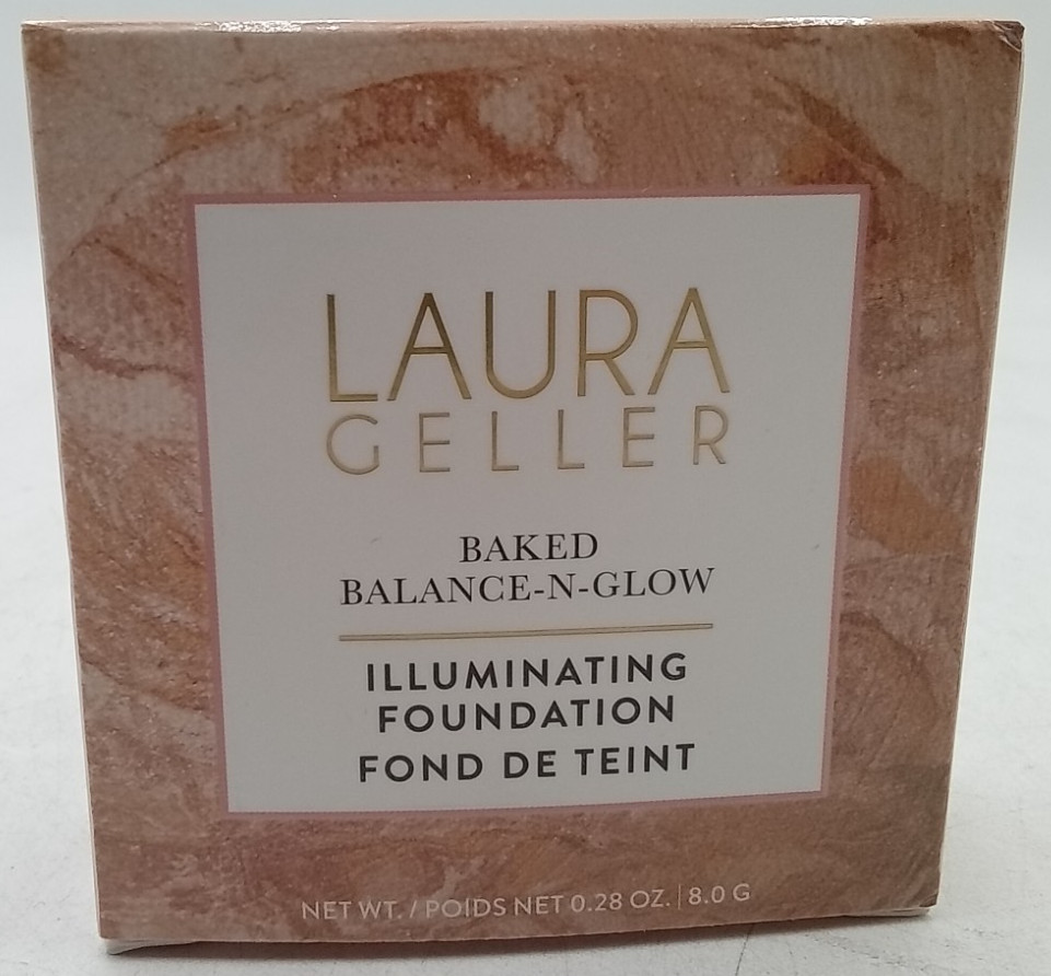 Laura Geller Baked Balance-N-Glow Illuminating Foundation FAIR .28oz / 8g