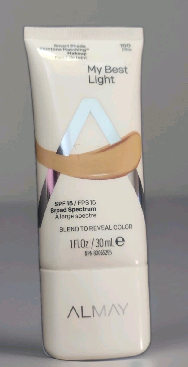 Almay Smart Shade Makeup 100 My Best Light – New Sealed – Read