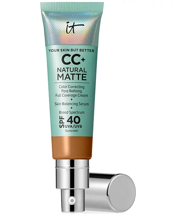 It Cosmetics Your Skin but Better CC+ SPF40 Rich Honey, 1.08 Matte