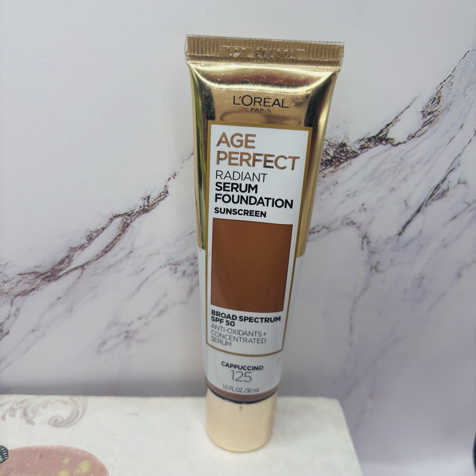 L’oreal Age Perfect Radiant Serum Foundation Sunscreen 125 Cappuccino