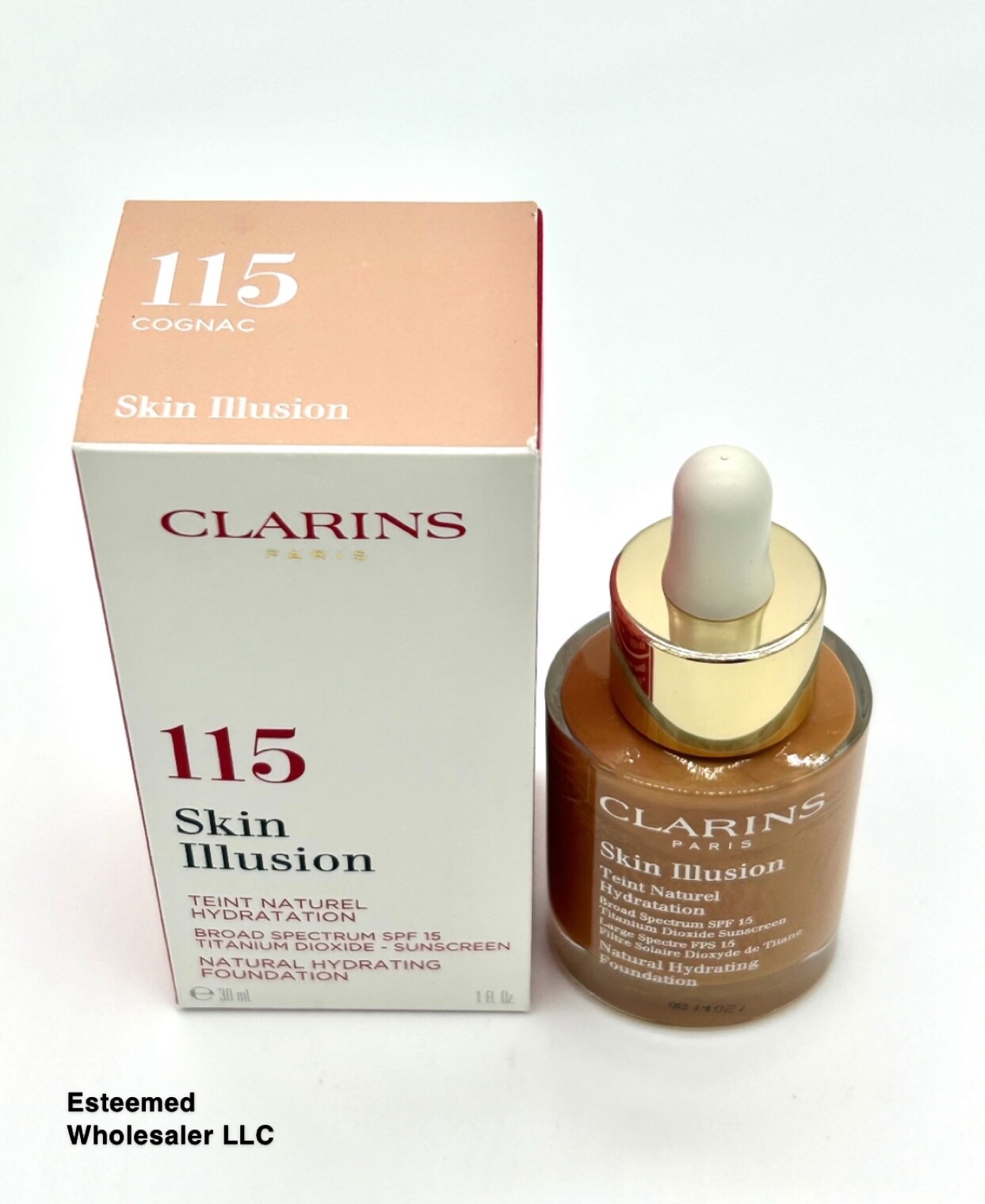CLAINS Skin Illusion Natural Hydrating Formula 115 Cognac 1oz