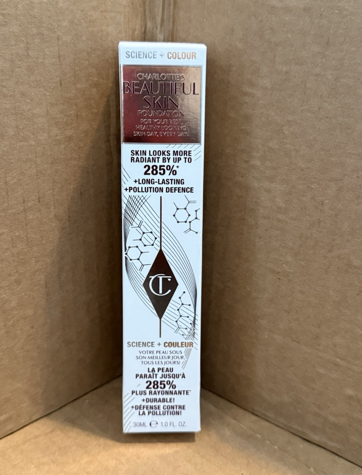 Charlotte Tilbury Beautiful Skin Long-Lasting Foundation 7 Neutral 1.0 fl oz