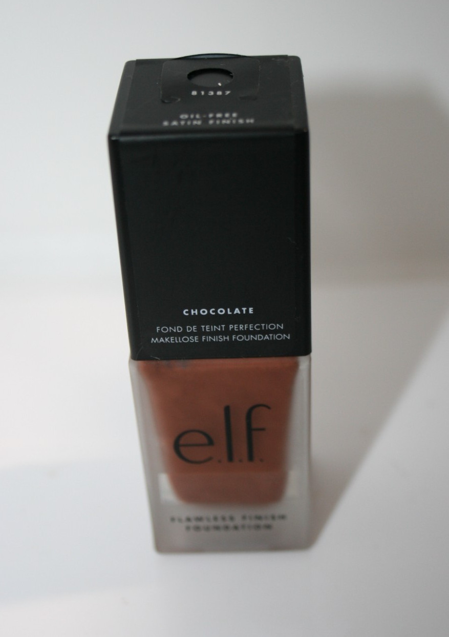 e.l.f. Flawless Finish Foundation Oil Free 81387 Chocolate 0.68oz