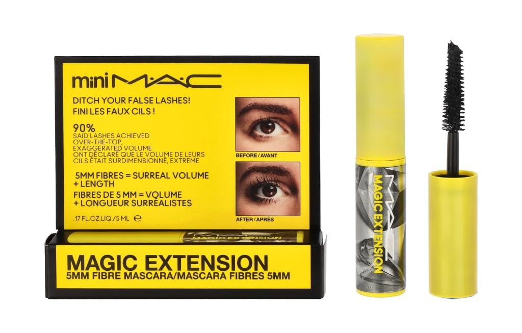 Mac Mini Magic Extension 5Mm Fibre Mascara Extensive Black 0.17 Fl Oz