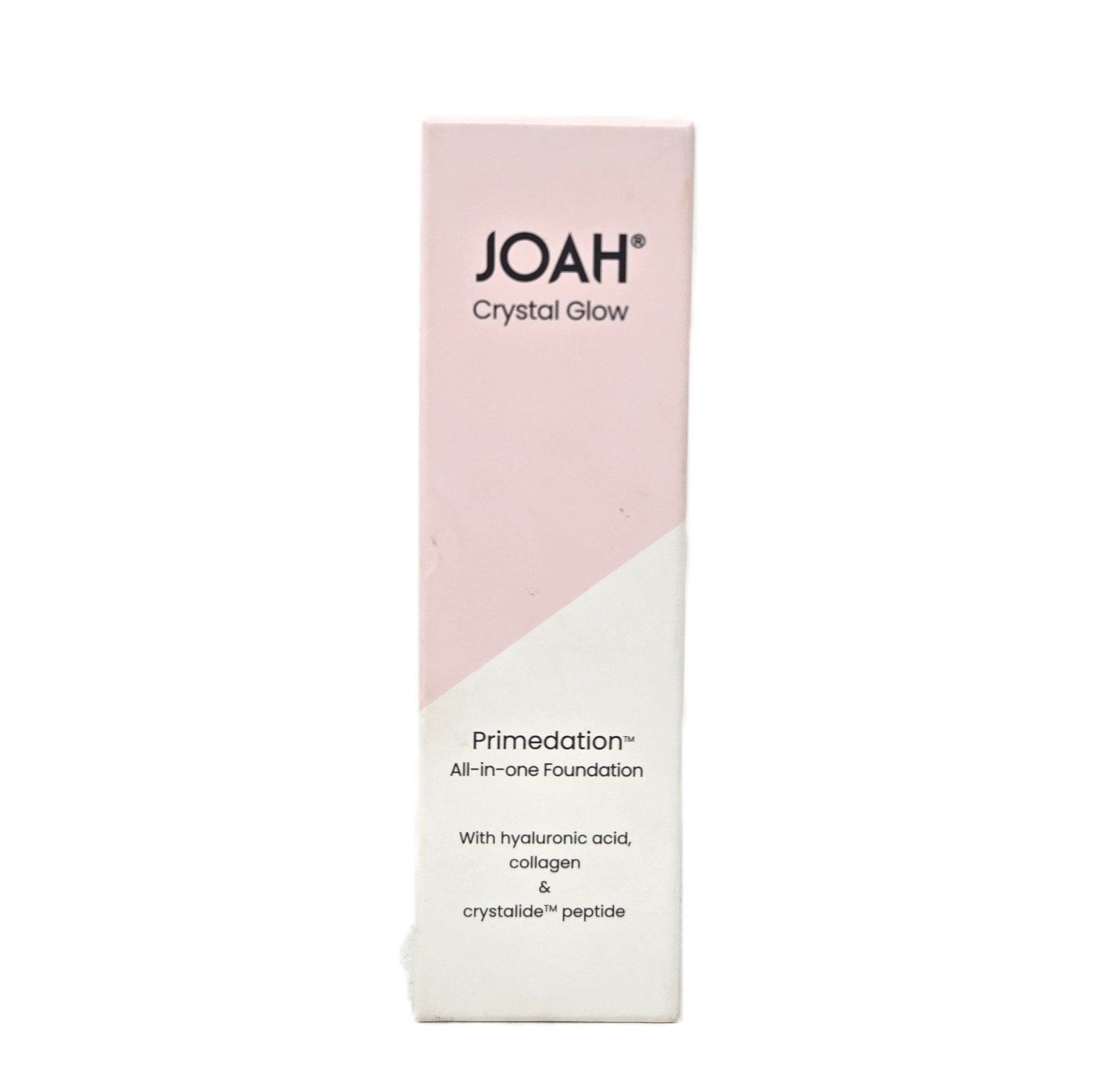 JOAH Crystal Glow Primedation Foundation – Tn080 Tan with Neutral Undertones