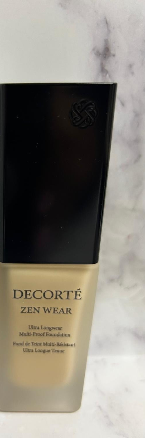 DECORTE ZEN WEAR Multi-Proof Foundation C15 FULL SIZE 1.0oz. New