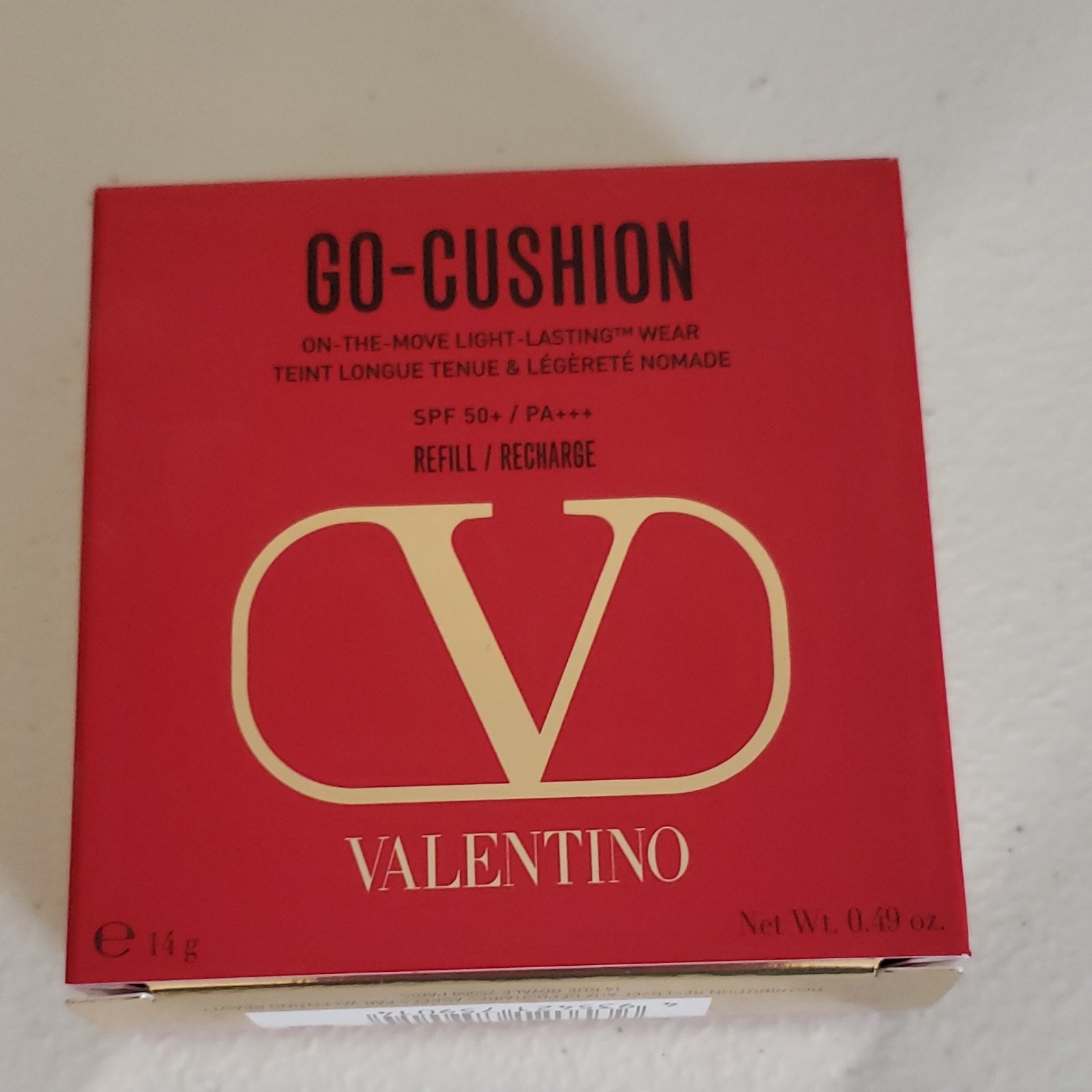 Valentino Go-Cushion Foundation LA 1 Cushion SPF 50+ 0.49 oz Refill