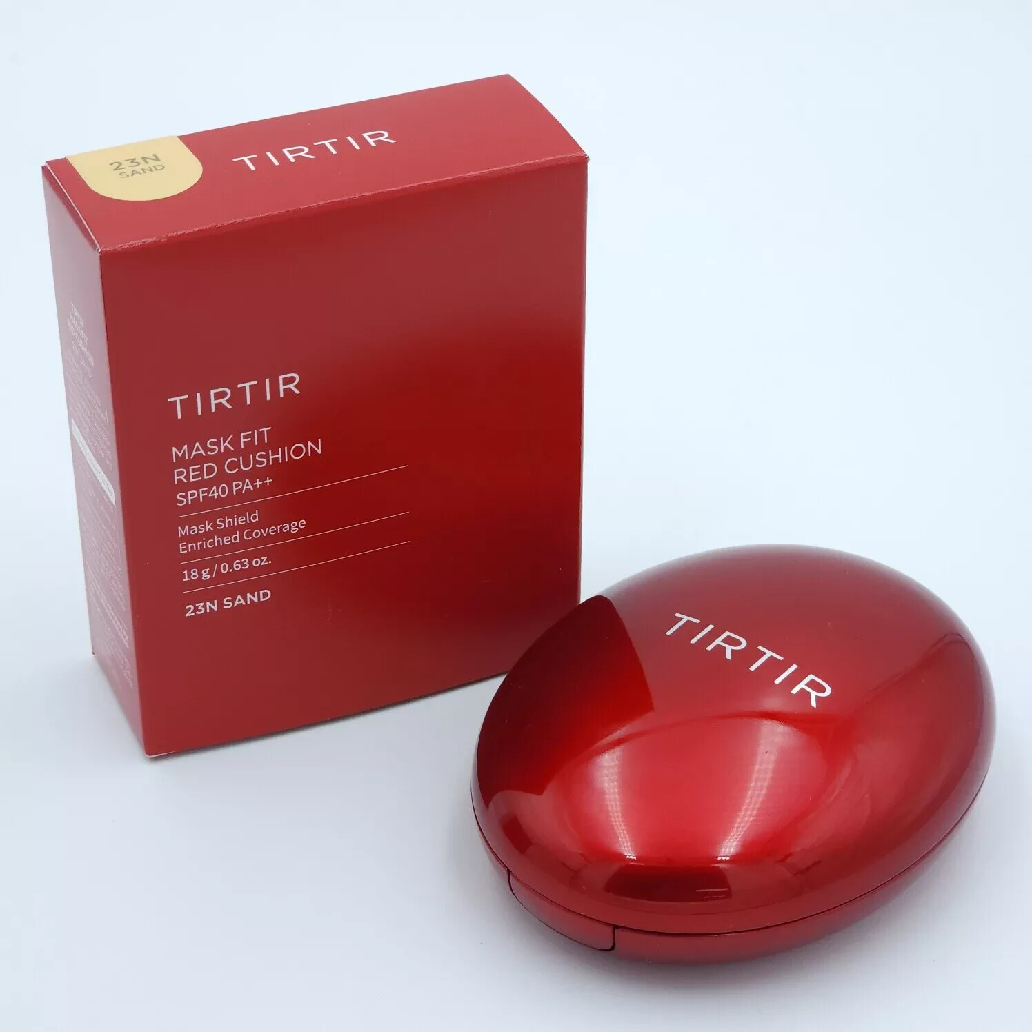 TIRTIR Mask Fit Red Cushion SPF40 PA++ 18g Brightening Anti Wrinkle K-Beauty