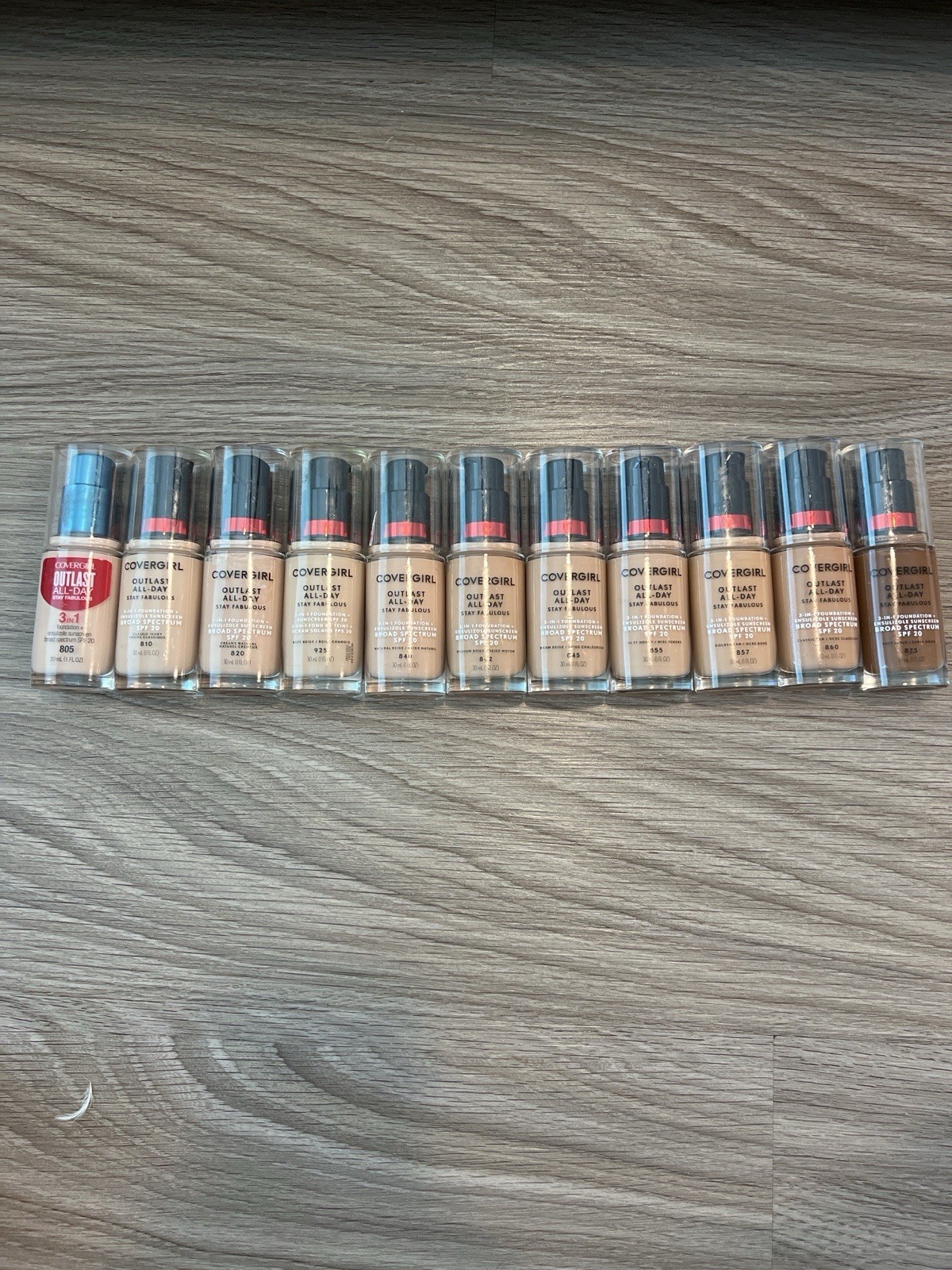 covergirl outlast all-day stay fabulous foundation spf 20. 30ml choose shade