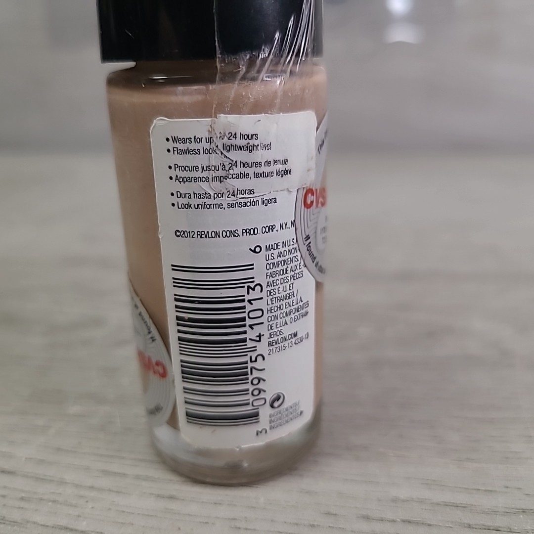 Revlon ColorStay 24HR Foundation Makeup 350 Rich Tan SPF 15 New NOS