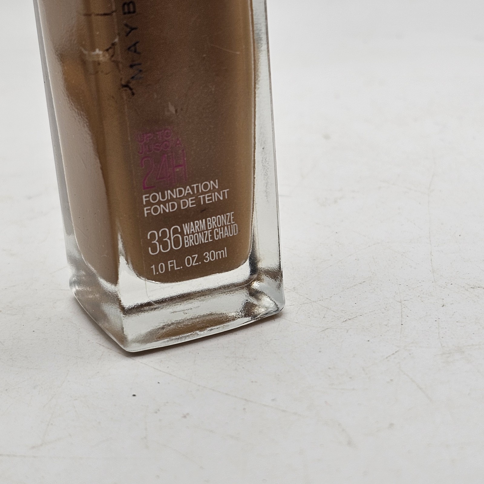 Maybelline SuperStay Full Coverage 24hr Foundation 336 Warm Bronze 1oz New