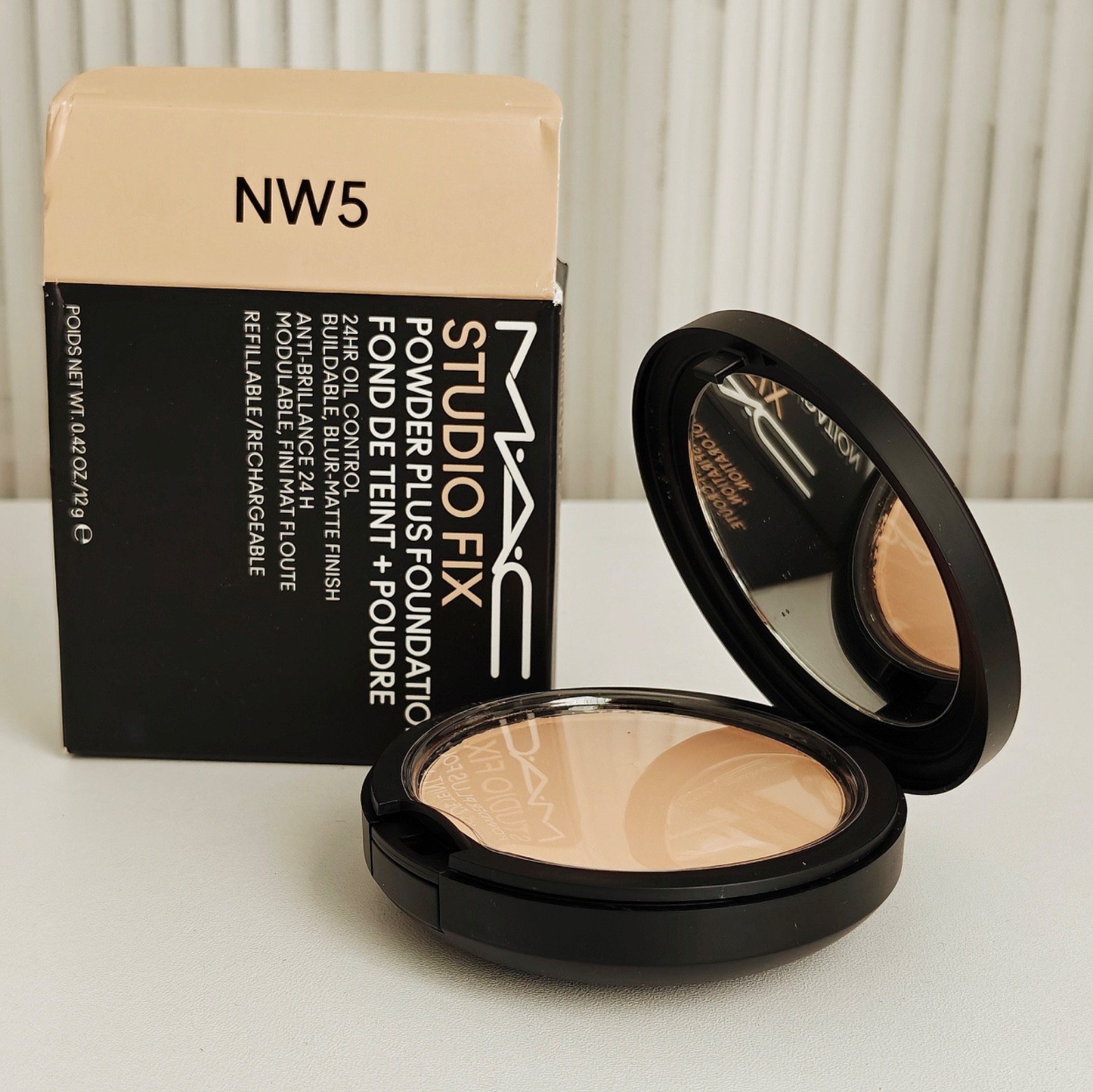 NEW MAC STUDIO FIX POWDER PLUS FOUNDATION NW5 0.52oz/ 16g