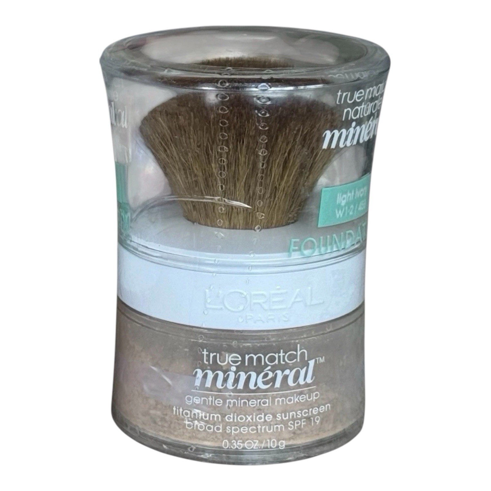 Loreal LIGHT IVORY True Match Mineral Powder Foundation W1-2 /458 Sealed