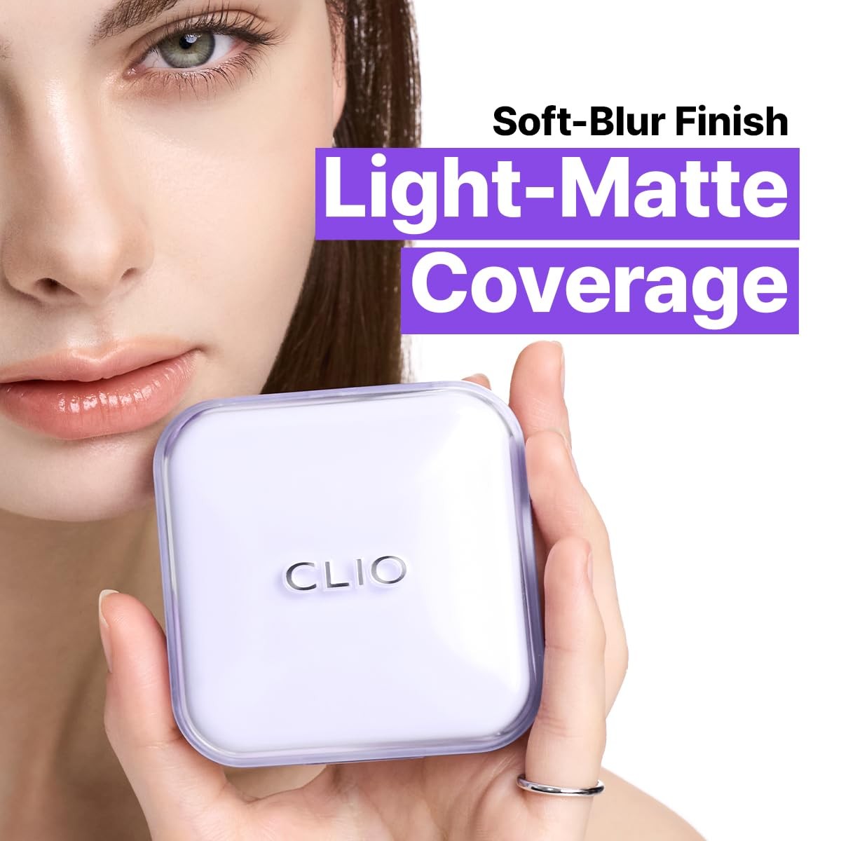 CLIO Kill Cover Mesh Blur Cushion Foundation, Flawless Full Coverage, Pore Blurr