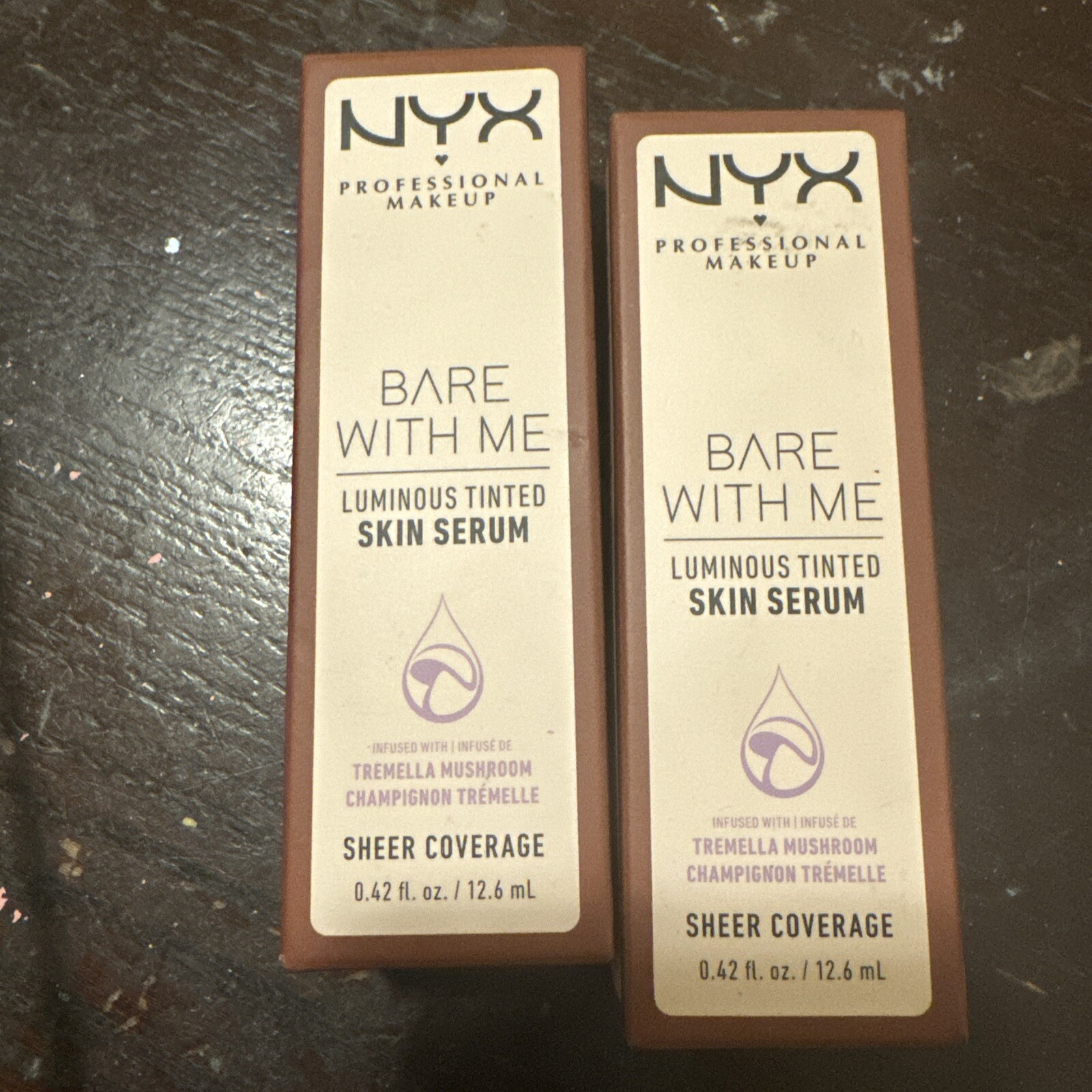 NYX Bare With Me Luminous Tinted Skin Serum – Universal Deep