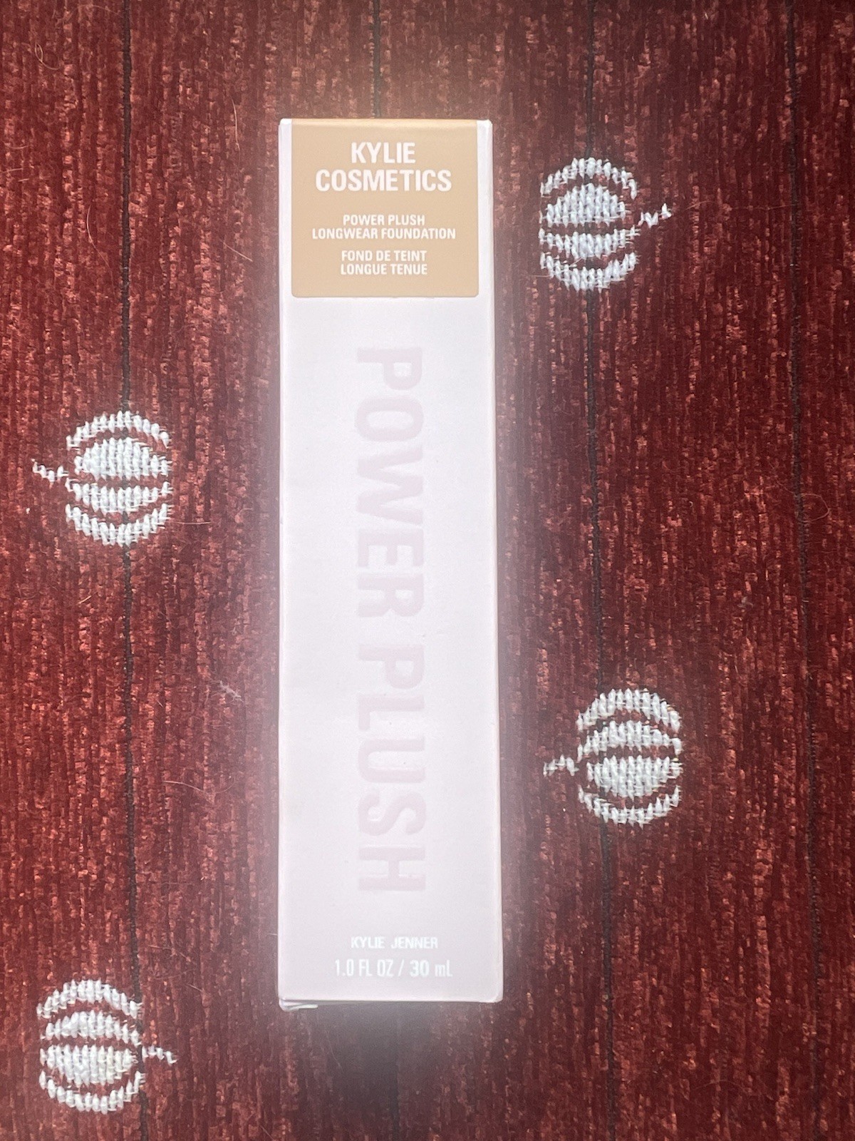 Kylie Cosmetics Power Plush Longwear Foundation 4N 1oz/30mL NIB