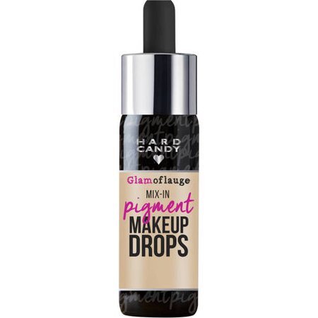 3 Pack Hard Candy Glamoflauge Mix-In Pigment Makeup Drops – Light 4 – 0.5fl. Oz.