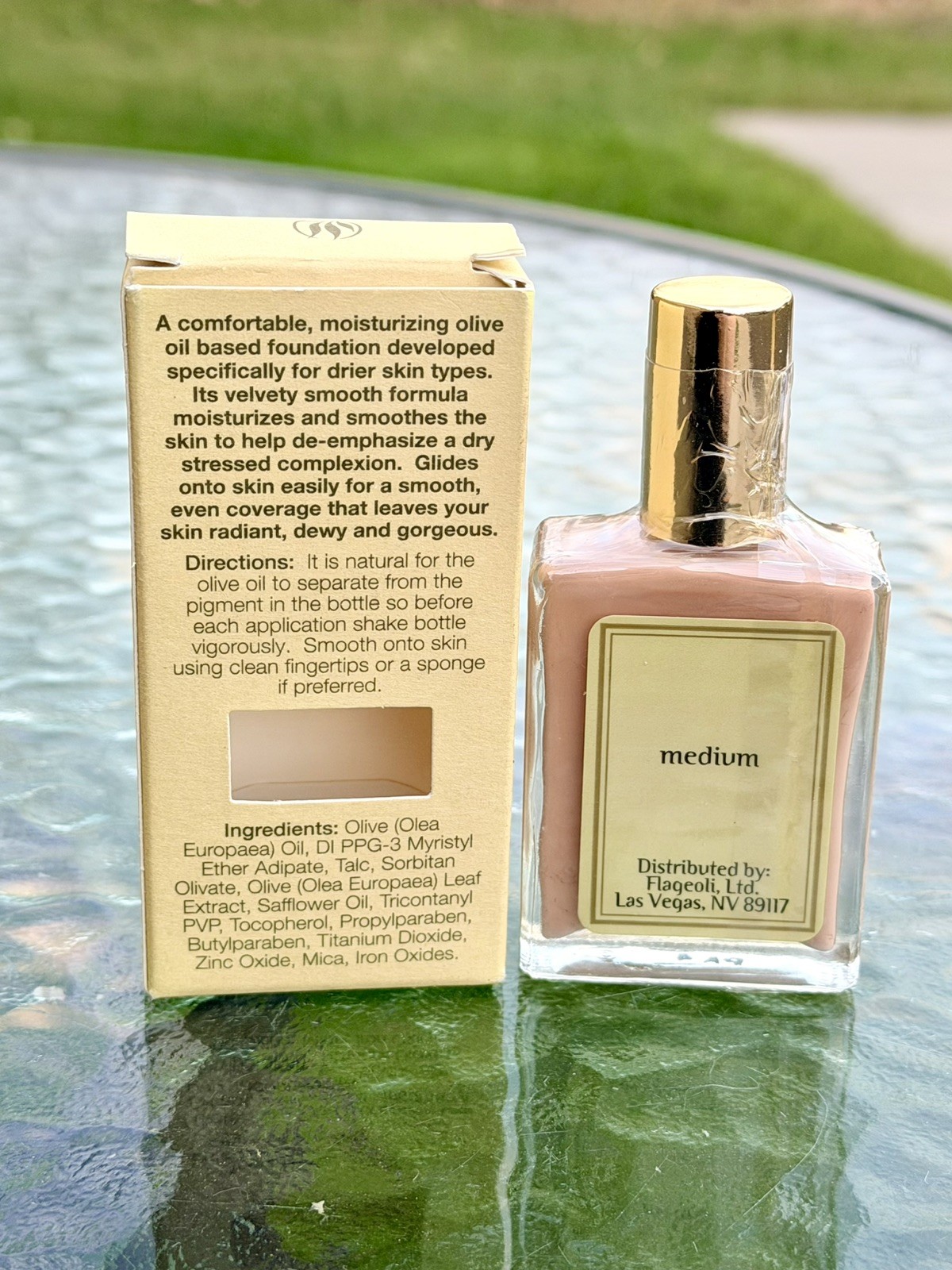 Serious Skin Care First Pressed Olive Oil Moisture Intensive Foundation Medium