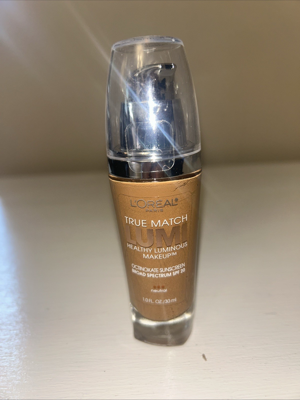 L’Oréal True Match Lumi Healthy Luminous Makeup, N7-8 Classic Tan/Cappuccino NEW
