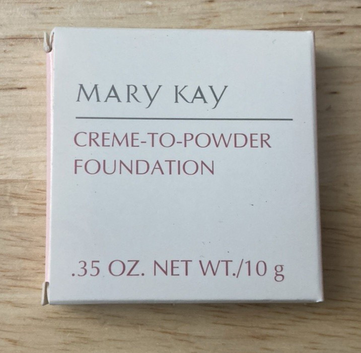 Mary Kay 3100 Ivory 2.0 CREME TO POWDER Foundation .35oz (New in Box)