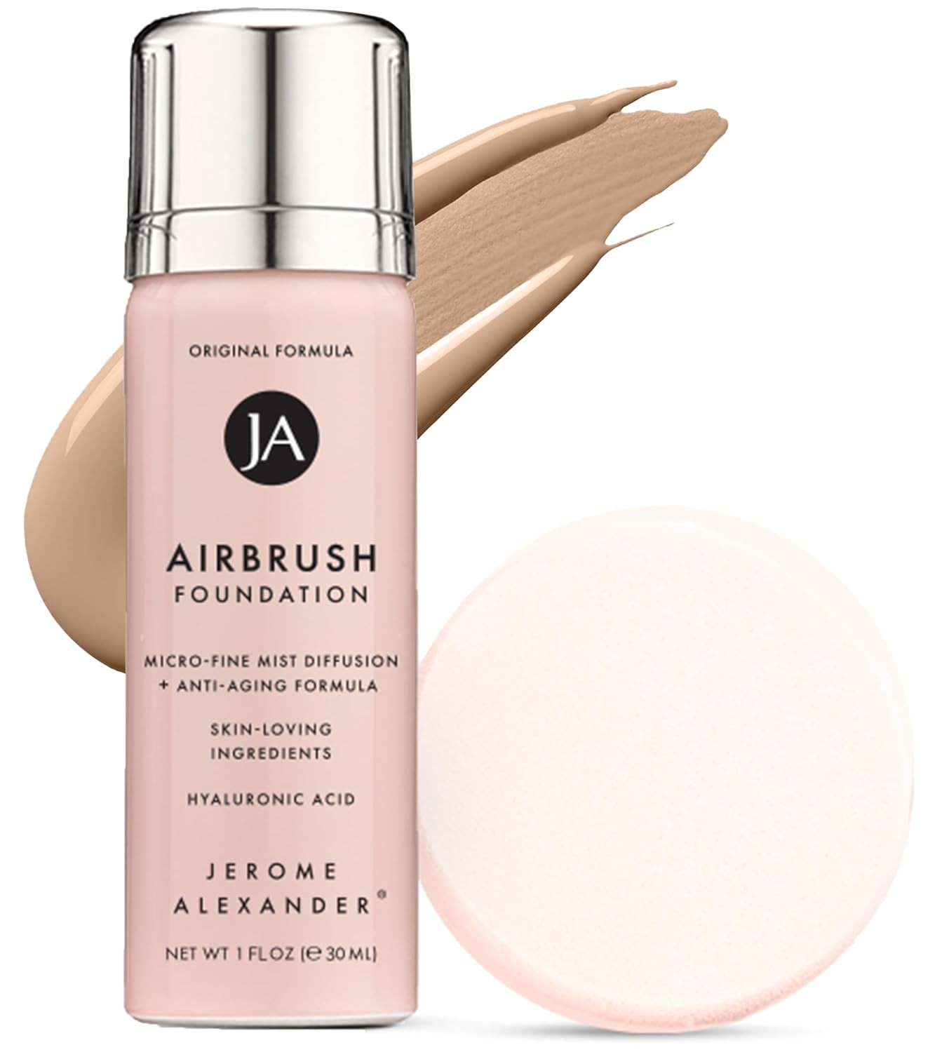 MagicMinerals AirBrush Foundation by Jerome Alexander, Mini Travel Size 1FL Oz,