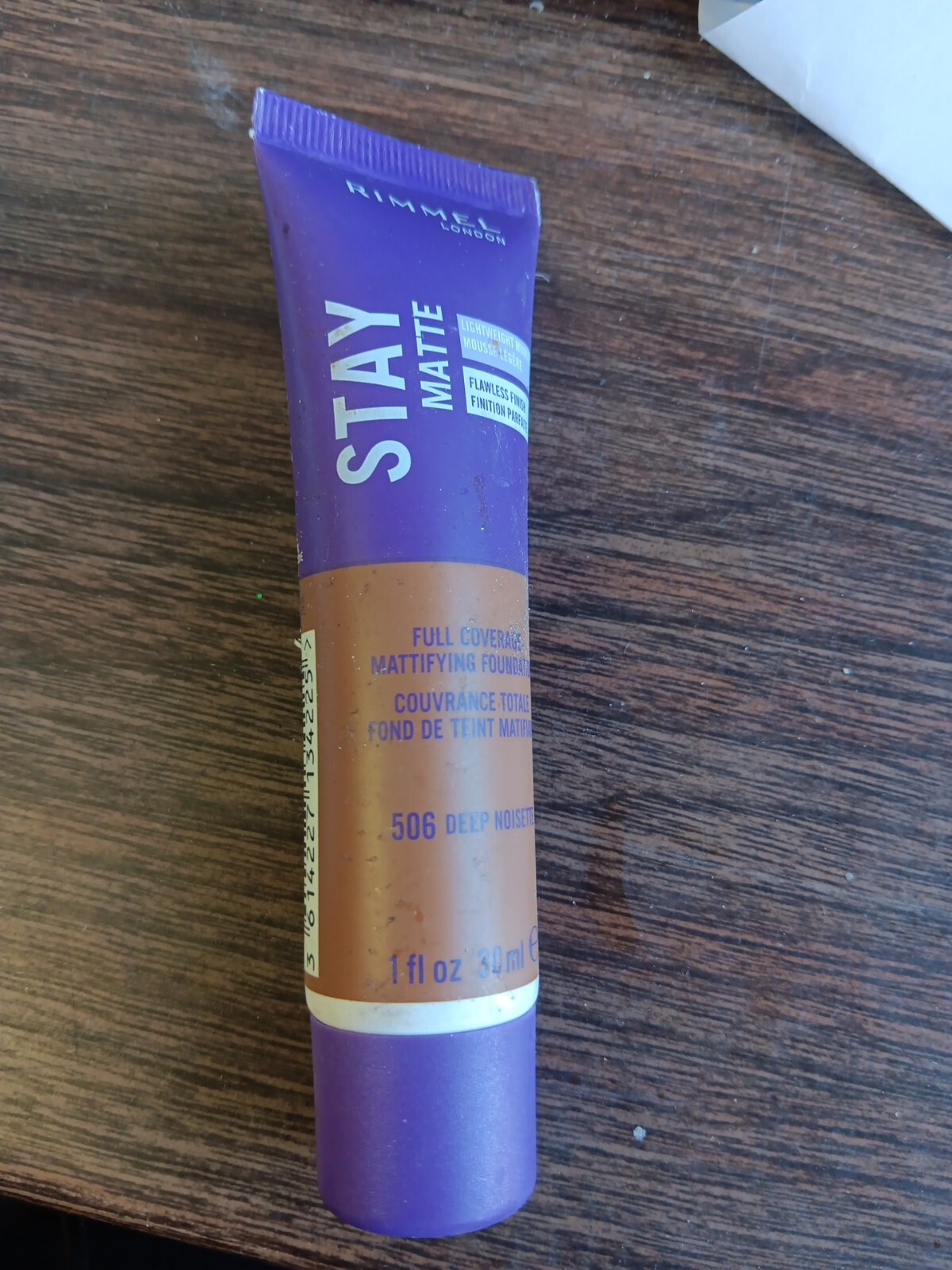 Rimmel Stay Matte Liquid Mousse Foundation 504 DEEP MOCHA 1 Oz Free Shipping