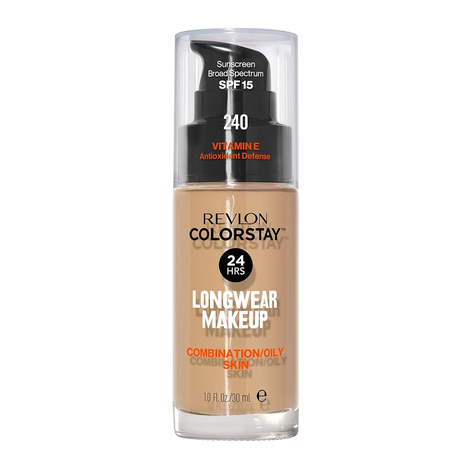 Revlon ColorStay Foundation Combo/Oily SPF15 Matte 240 Medium Beige 1 fl oz