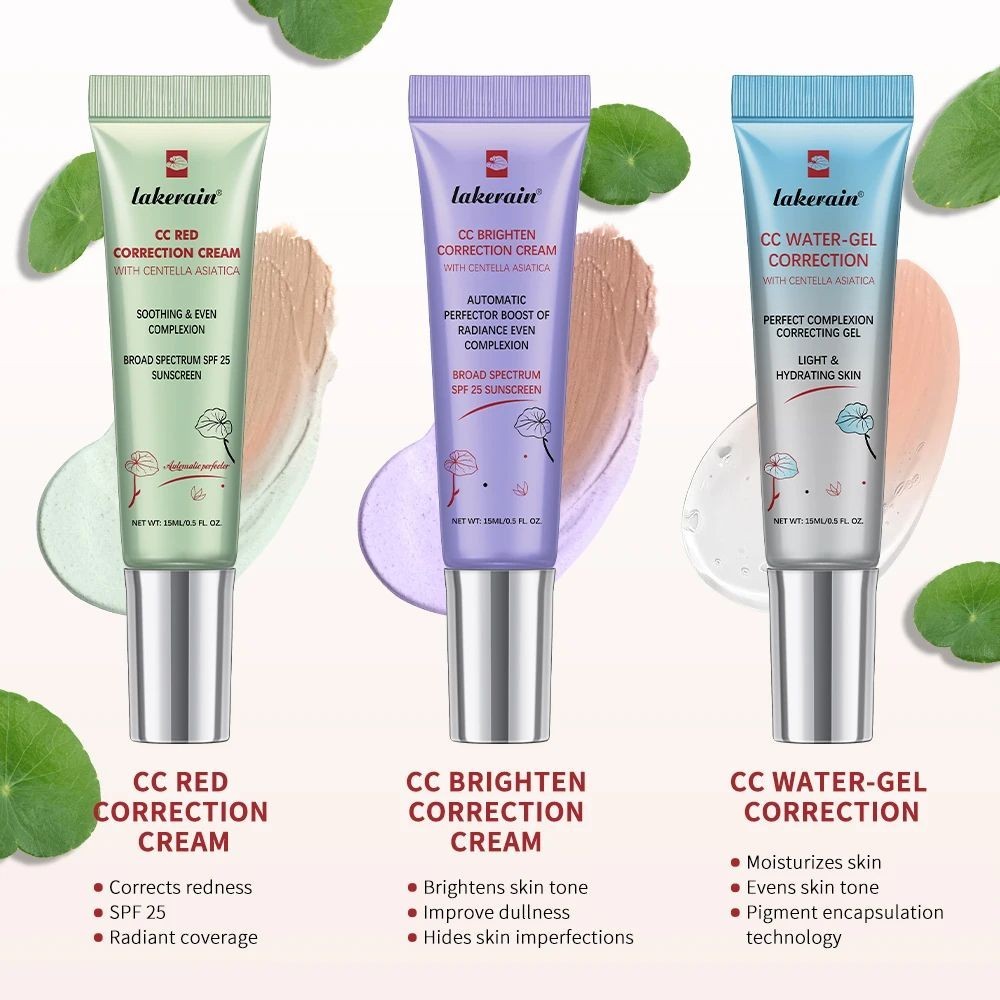 CC Cream Color Changing Liquid Foundation Centella Korean for Face Base Makeup