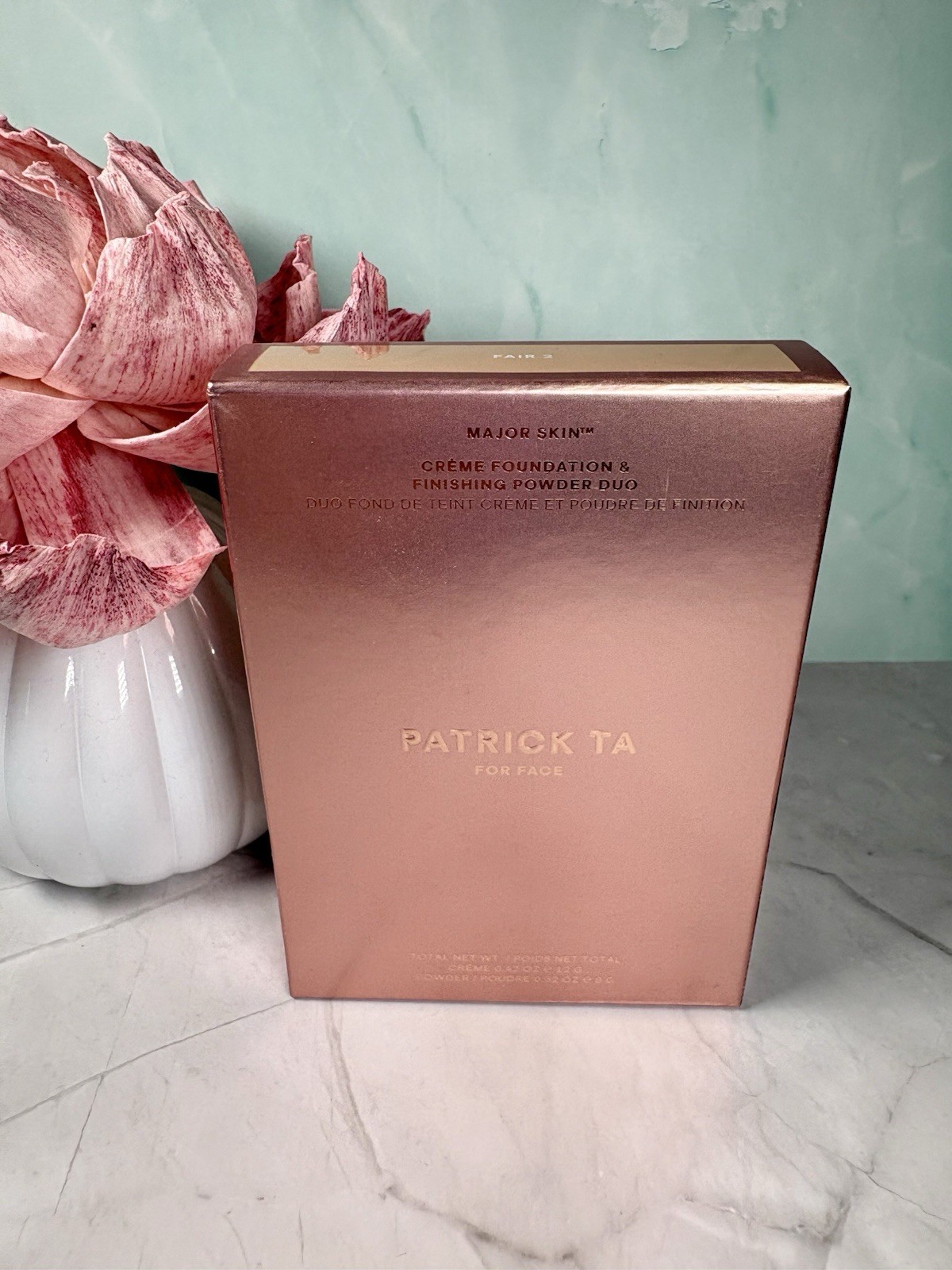 Patrick Ta Major Skin Cream Foundation & Finishing Powder Duo – Shade Fair 2 $52