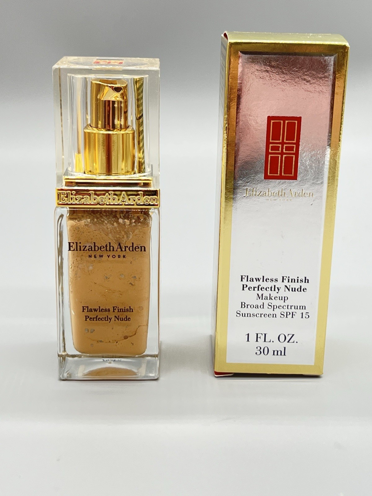 Elizabeth Arden Flawless Finish Perfectly Nude Makeup – Amber 12 – 1 oz