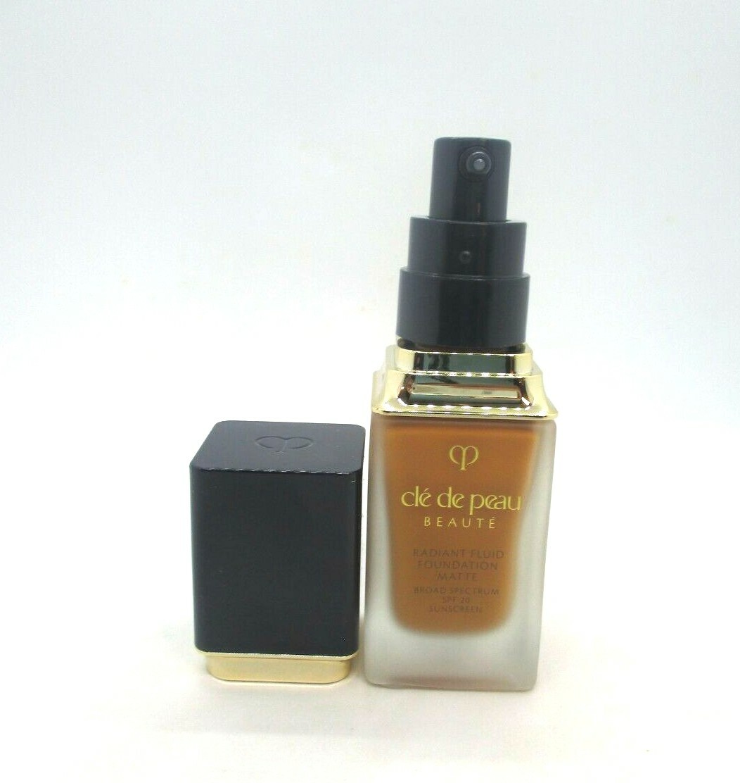 Cle De Peau Beaute Radiant Fluid Foundation Matte SPF 20 ~ B80 Deep Beige