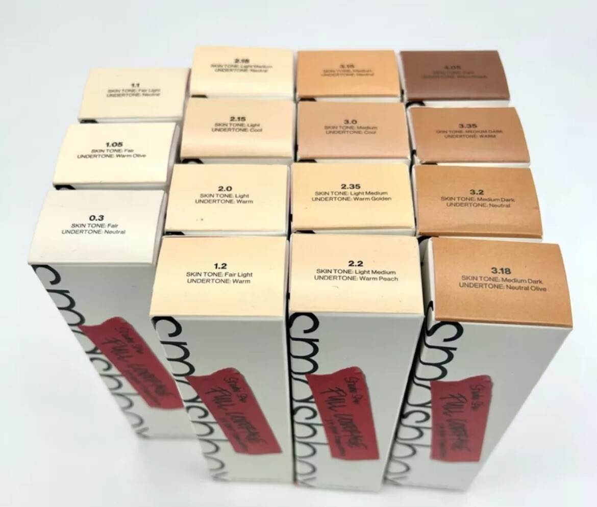 SMASHBOX Full Coverage 24 Hour Foundation 1oz VARIOUS SHADES