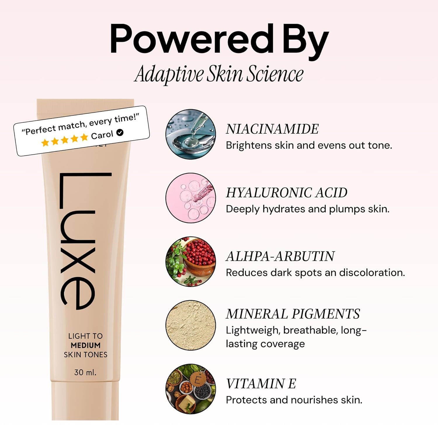 Color Changing Foundation – Light